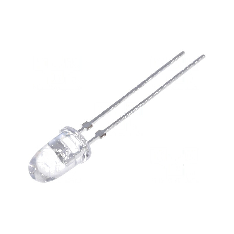 LED 5mm galbenă 7,5÷35cd 8° convexă Nr.term: 2 | Electronic-mag.ro | Componente Electronice