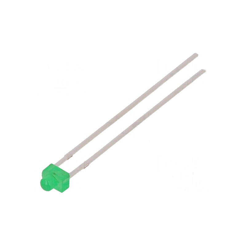 LED verde 1,8mm 4÷12mcd 40° convex | Electronic-mag.ro | Componente Electronice