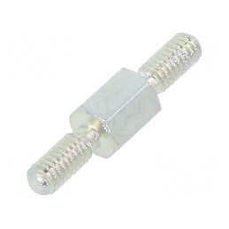 Piuliță distanțieră filetată M2,5 hexagonală 5mm | Electronic-mag.ro | Componente Electronice