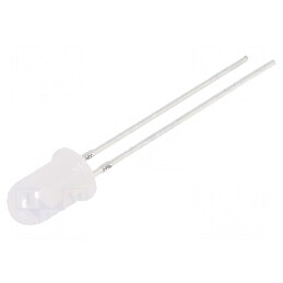 LED 5mm Verde 500-750mcd 60° Convex | Electronic-mag.ro | Componente Electronice