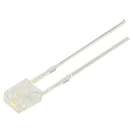 LED dreptunghiular alb cald 2x3,2x4,15mm 120° 220÷330mcd | Electronic-mag.ro | Componente Electronice