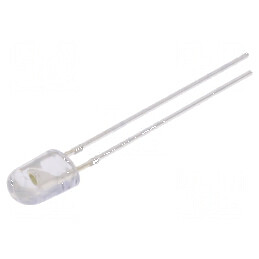 LED 5,2x3,8mm Alb Cald 5800-7000mcd Convex | Electronic-mag.ro | Componente Electronice