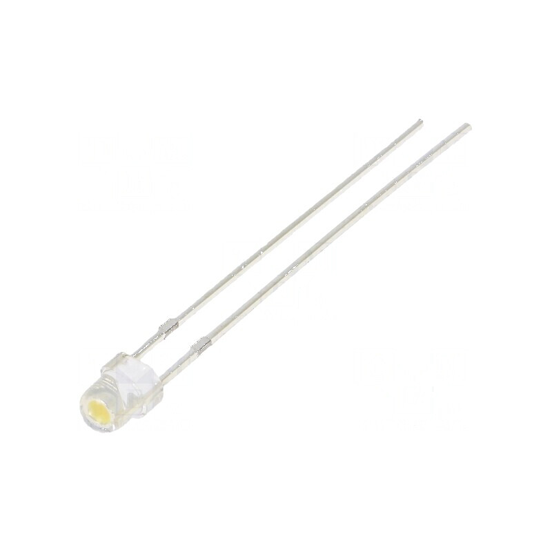 LED 3mm Alb Cald 1120mcd 100° Convex 2,9VDC | Electronic-mag.ro | Componente Electronice LED 3mm Alb Cald 1120mcd 100° Convex 2,9VDC | Electronic-mag.ro | Componente Electronice