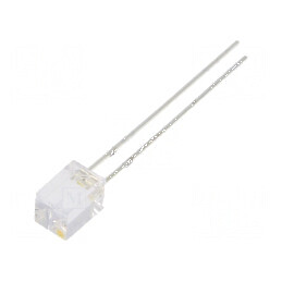 LED dreptunghiular alb cald 5x5x7mm 750-1120mcd 140° 20mA | Electronic-mag.ro | Componente Electronice