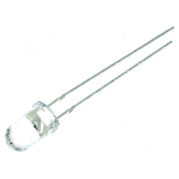 LED 5mm Portocalie 25000-30000mcd 15° Convex | Electronic-mag.ro | Componente Electronice