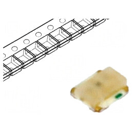 LED SMD 0608 RGB 1,6x2,1mm 130° 2,4V | Electronic-mag.ro | Componente Electronice