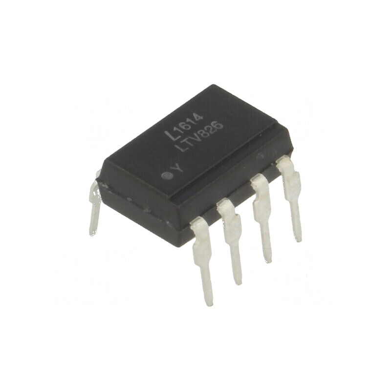 Optocuplor THT 2 OUT tranzistori 5kV 50% CTR 5mA | Electronic-mag.ro | Componente Electronice