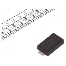 Diodă TVS 600W 11,7V 35,3A Unidirecțională DO221AC | Electronic-mag.ro | Componente Electronice