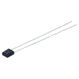 Siguranţă termică 2A 6x6,5x2,8mm 115°C L55mm | Electronic-mag.ro | Componente Electronice