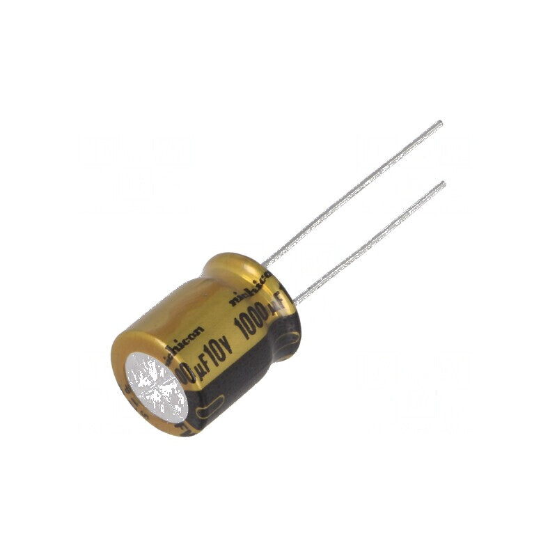 Condensator electrolitic THT 1000uF 10VDC Ø10x12,5mm ±20% | Electronic-mag.ro | Componente Electronice Condensator electrolitic THT 1000uF 10VDC Ø10x12,5mm ±20% | Electronic-mag.ro | Componente Electronice