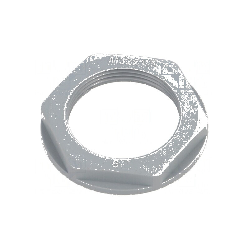 Piuliță M32 poliamidă 41mm gri metrică 1,5 | Electronic-mag.ro | Componente Electronice Piuliță M32 poliamidă 41mm gri metrică 1,5 | Electronic-mag.ro | Componente Electronice
