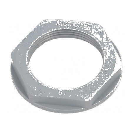 Piuliță M32 poliamidă 41mm gri metrică 1,5 | Electronic-mag.ro | Componente Electronice