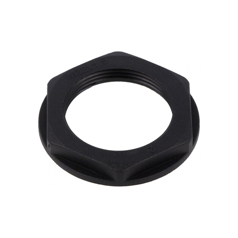 Piuliță M32 poliamidă 41mm neagră metrică 1.5 | Electronic-mag.ro | Componente Electronice Piuliță M32 poliamidă 41mm neagră metrică 1.5 | Electronic-mag.ro | Componente Electronice