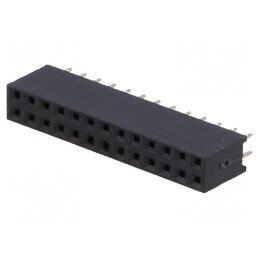 Conector şiruri pini soclu mamă 26 PIN 2,54mm THT 2x13 | Electronic-mag.ro | Componente Electronice