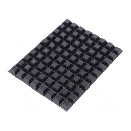 Picioruş autoadeziv negru poliuretan H: 5,8mm Bumpon | Electronic-mag.ro | Componente Electronice