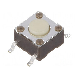 Microîntrerupător TACT SPST-NO 0,05A/24VDC SMT | Electronic-mag.ro | Componente Electronice