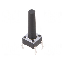 Microîntrerupător TACT SPST-NO 0,05A/24VDC THT | Electronic-mag.ro | Componente Electronice