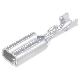 Terminal plat 2,8mm mamă 0,14-0,3mm2 crimpat pe cablu | Electronic-mag.ro | Componente Electronice