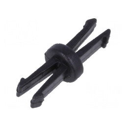 Bolțuri pentru montare socluri siguranțe plastic negru | Electronic-mag.ro | Componente Electronice