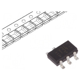 Buffer digital non-inversor 2 canale CMOS TTL SMD TSOP6 LVC | Electronic-mag.ro | Componente Electronice