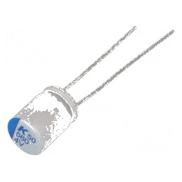 Condensator polimeric low ESR 220uF 10VDC THT ±20% | Electronic-mag.ro | Componente Electronice