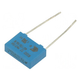Condensator polipropilenă Y2 2,2nF 13x9x4mm THT ±20% 10mm | Electronic-mag.ro | Componente Electronice