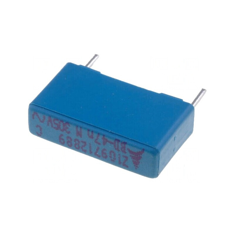 Condensator polipropilenă X2 47nF THT 5x10,5x18mm ±20% | Electronic-mag.ro | Componente Electronice Condensator polipropilenă X2 47nF THT 5x10,5x18mm ±20% | Electronic-mag.ro | Componente Electronice