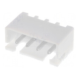 Conector cablu-placă soclu tată XH 2,5mm 4 PIN THT 250V 3A | Electronic-mag.ro | Componente Electronice