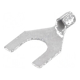 Furcă M10 4÷6mm² crimpat pe cablu neizolat cositorit | Electronic-mag.ro | Componente Electronice