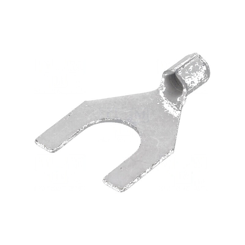 Furcă M10 4÷6mm² crimpat pe cablu neizolat cositorit | Electronic-mag.ro | Componente Electronice