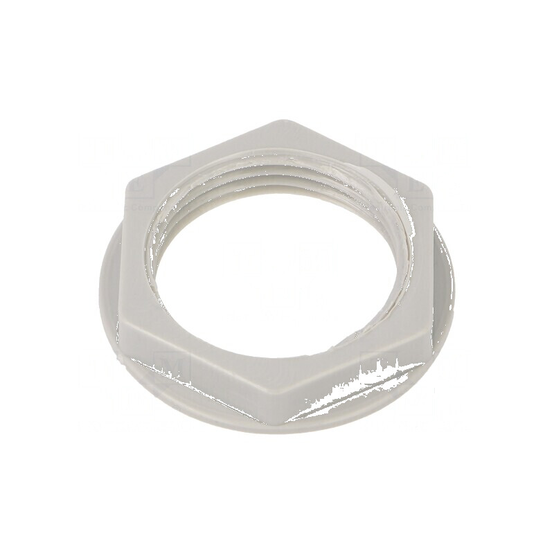Piuliță G3/4 poliamidă gri deschis pentru temperaturi -20÷90°C | Electronic-mag.ro | Componente Electronice