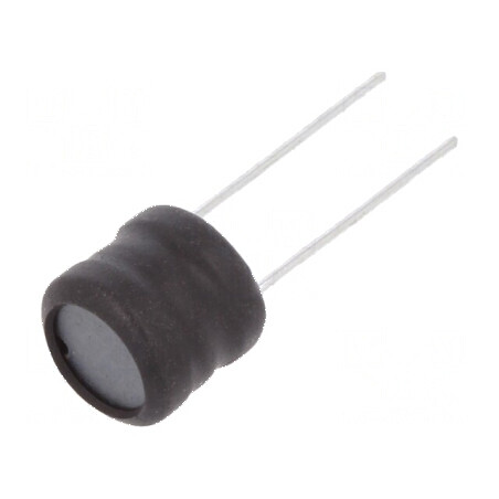 Inductor THT 6,8mH 150mA Ø9,5x8,5mm vertical | Electronic-mag.ro | Componente Electronice
