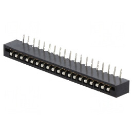 Conector FFC/FPC 90° 19 PIN Non-ZIF THT cositorit | Electronic-mag.ro | Componente Electronice