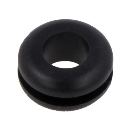 Manșon PVC 8mm Øorif: 5,5mm negru 0÷80°C | Electronic-mag.ro | Componente Electronice