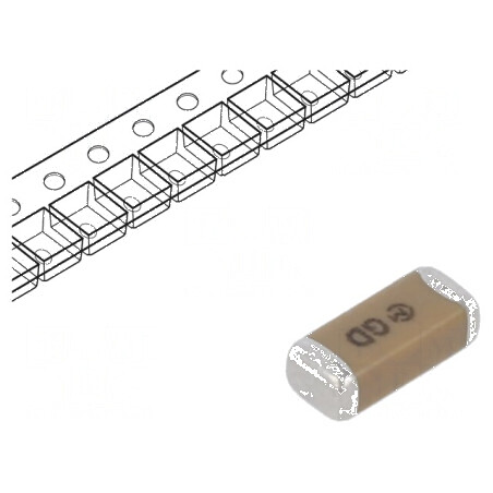 Condensator ceramic MLCC 1nF 250V X7R SMD 1808 ±10% | Electronic-mag.ro | Componente Electronice
