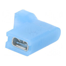 Terminal plat 4,8mm 0,8mm mamă pentru cablu 1,5÷2,5mm2 crimpat | Electronic-mag.ro | Componente Electronice