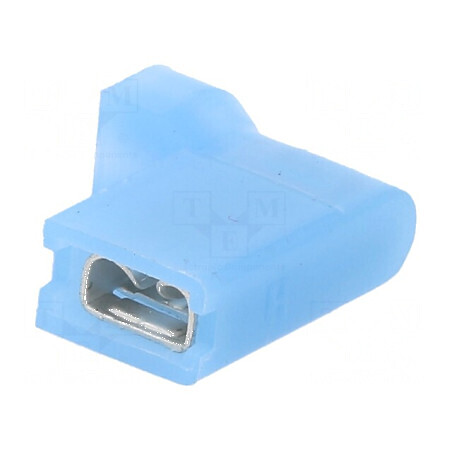 Terminal plat 4,8mm 0,8mm mamă pentru cablu 1,5÷2,5mm2 crimpat | Electronic-mag.ro | Componente Electronice