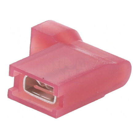 Terminal plat 4,8mm mamă crimpat cablu 0,75-1,5mm² | Electronic-mag.ro | Componente Electronice