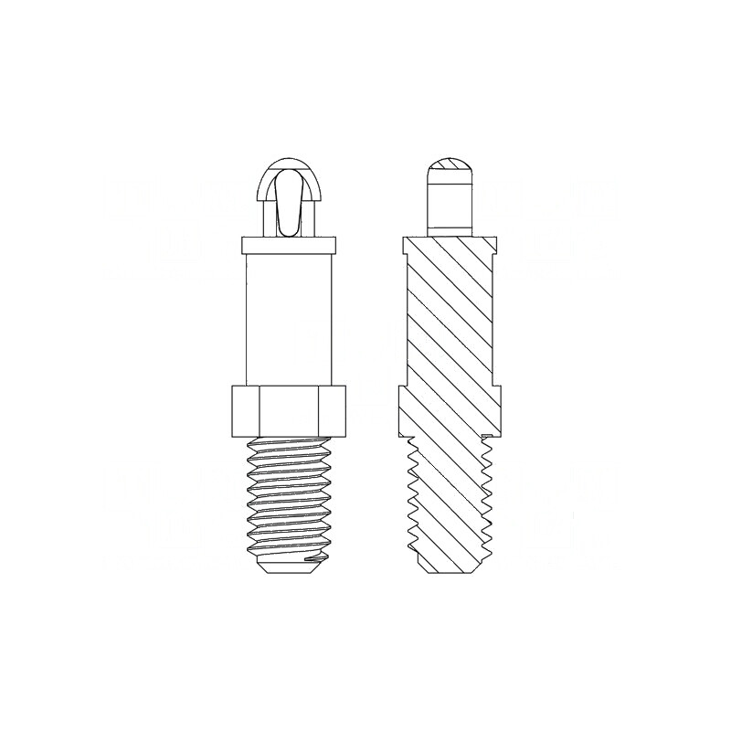 Distanțier PCB Poliamidă 66 - Lungime 66,4mm, Diametru Orificiu Montaj 2,5mm | Electronic-mag.ro | Componente Electronice