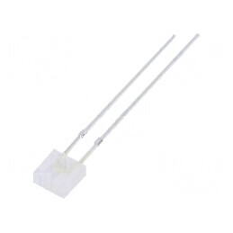 LED dreptunghiular alb rece 2x5x5mm 750-1120mcd 20mA | Electronic-mag.ro | Componente Electronice