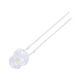 LED albastru 4,85mm 2180-3000mcd Raster 2,54mm | Electronic-mag.ro | Componente Electronice