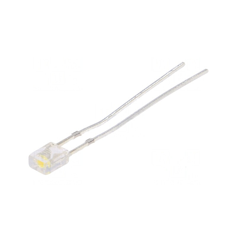 LED dreptunghiular alb cald 2x3x4mm 330-500mcd 100° 20mA | Electronic-mag.ro | Componente Electronice