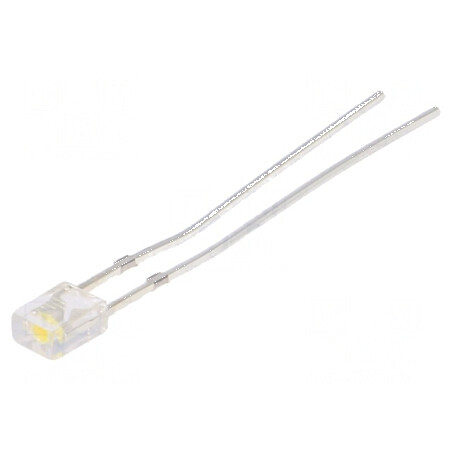 LED dreptunghiular alb cald 2x3x4mm 330-500mcd 100° 20mA | Electronic-mag.ro | Componente Electronice