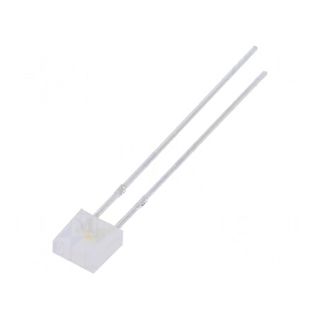 LED dreptunghiular alb cald 2x5x5mm 500-750mcd 100° 20mA | Electronic-mag.ro | Componente Electronice