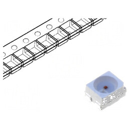 Banda LED SMD 3528 Alb Cald 2700-3200K 20mA 20m | Electronic-mag.ro | Componente Electronice
