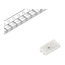 LED SMD 5630 roșie 10-20lm 150mA 120° 5,6x3x0,9mm | Electronic-mag.ro | Componente Electronice