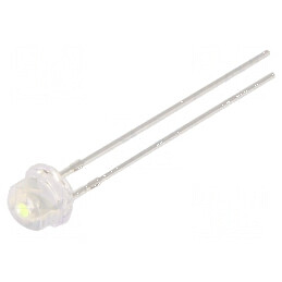 LED 4,8mm albastru ice blue 2180-3000mcd 100° | Electronic-mag.ro | Componente Electronice