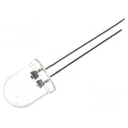 LED 10mm roșie cu clipire 1120-2180mcd 30° 20mA | Electronic-mag.ro | Componente Electronice