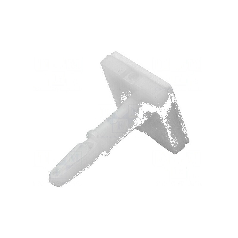 Mâner autoadeziv poliamidă 11,1mm Clichet | Electronic-mag.ro | Componente Electronice