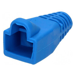 Protecție mufă RJ45 6mm Albastră | Electronic-mag.ro | Componente Electronice